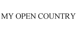 MY OPEN COUNTRY trademark