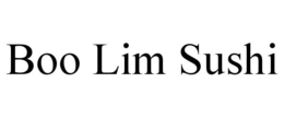 BOO LIM SUSHI trademark