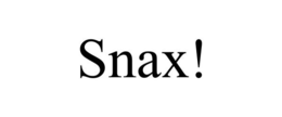 SNAX! trademark
