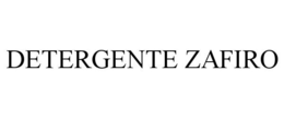 DETERGENTE ZAFIRO trademark