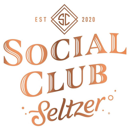 SC EST 2020 SOCIAL CLUB SELTZER trademark