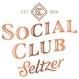 SC EST 2020 SOCIAL CLUB SELTZER trademark