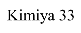 KIMIYA 33 trademark