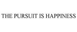 THE PURSUIT IS HAPPINESS trademark