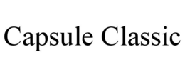 CAPSULE CLASSIC trademark
