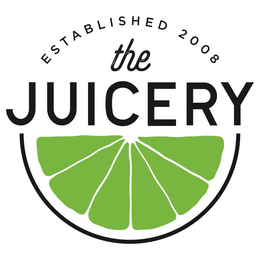 ESTABLISHED 2008 THE JUICERY trademark