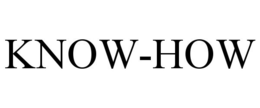 KNOW-HOW trademark