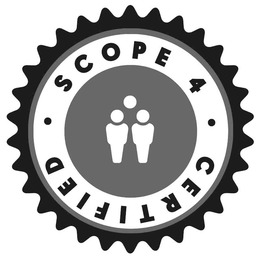 SCOPE 4 CERTIFIED trademark