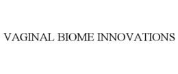 VAGINAL BIOME INNOVATIONS trademark