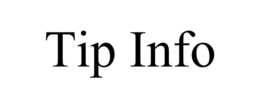 TIP INFO trademark