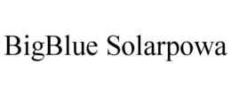 BIGBLUE SOLARPOWA trademark