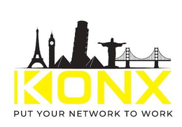 KONX PUT YOUR NETWORK TO WORK trademark
