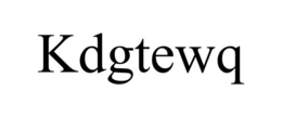 KDGTEWQ trademark