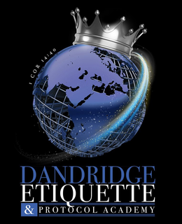 DANDRIDGE ETIQUETTE & PROTOCOL ACADEMY 1 COR 14:40 trademark