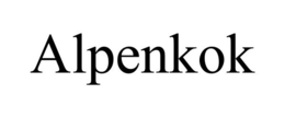 ALPENKOK trademark