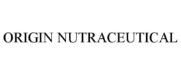 ORIGIN NUTRACEUTICAL trademark