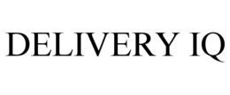 DELIVERY IQ trademark