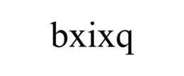 BXIXQ trademark