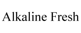 ALKALINE FRESH trademark
