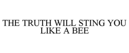 THE TRUTH WILL STING YOU LIKE A BEE trademark