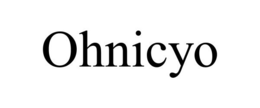 OHNICYO trademark
