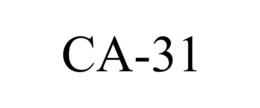 CA-31 trademark