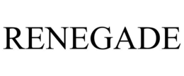 RENEGADE trademark