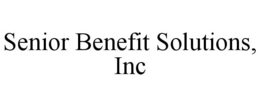 SENIOR BENEFIT SOLUTIONS, INC trademark