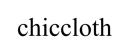 CHICCLOTH trademark