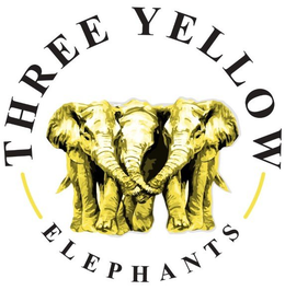 THREE YELLOW ELEPHANTS trademark
