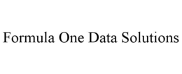 FORMULA ONE DATA SOLUTIONS trademark