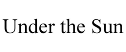 UNDER THE SUN trademark