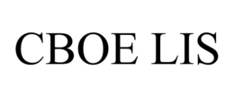 CBOE LIS trademark