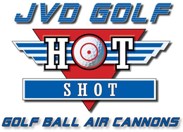 JVD GOLF HOT SHOT GOLF BALL AIR CANNONS trademark