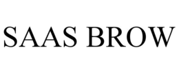 SAAS BROW trademark
