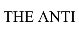 THE ANTI trademark