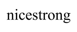 NICESTRONG trademark