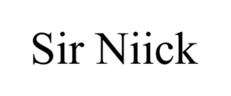 SIR NIICK trademark