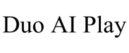 DUO AI PLAY trademark