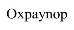 OXPAYNOP trademark