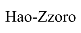 HAO-ZZORO trademark