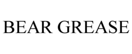 BEAR GREASE trademark