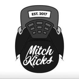 EST. 2017 MITCH KICKS trademark