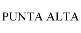 PUNTA ALTA trademark