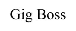 GIG BOSS trademark