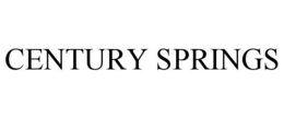 CENTURY SPRINGS trademark