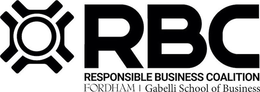 RBC RESPONSIBLE BUSINESS COALITION FORDHAM GABELLI SCHOOL OF BUSINESS trademark