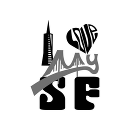 I LOVE MY SF trademark
