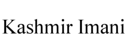 KASHMIR IMANI trademark