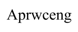 APRWCENG trademark